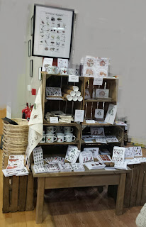 Alice Draws The Line Display at Ludlow Food Centre