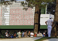 2011 Masters leaderboard