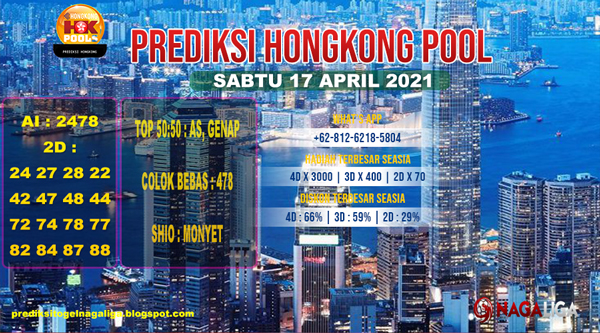 PREDIKSI HONGKONG   SABTU 17 APRIL 2021