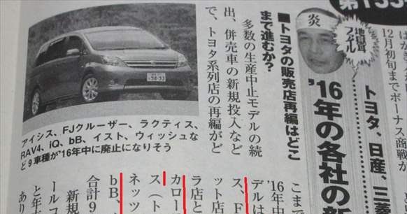 絶版 アイシス Fjクルーザー ウィッシュがついに生産中止へ Tot くるまン