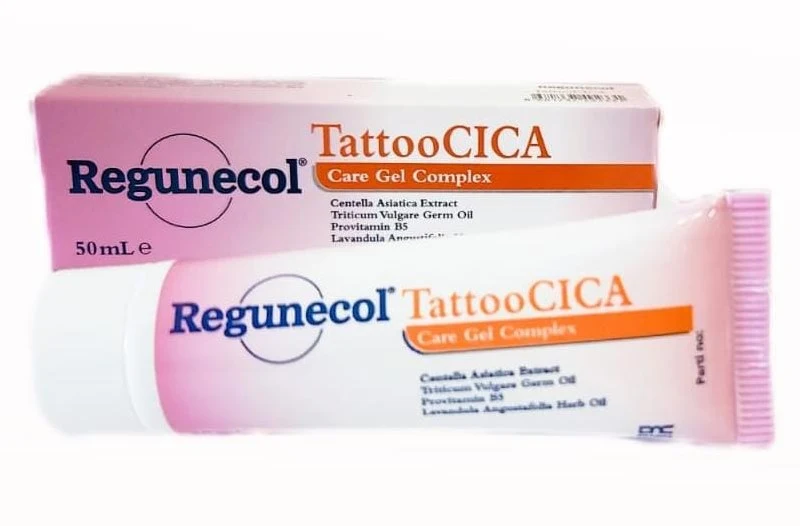 Dövme Bakımında İlk Tercih: Regunecol TattooCICA Jel Krem