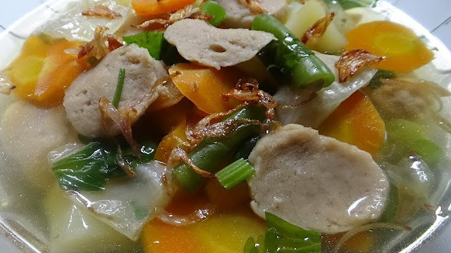 Resep dan cara membuat sop bakso yang enak