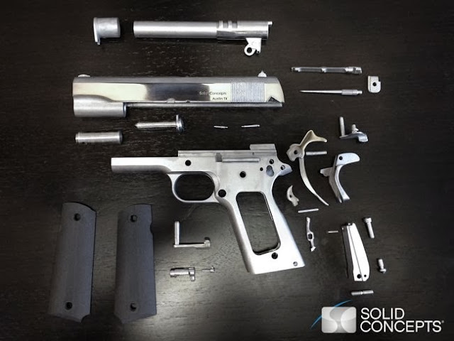 Watch the video of world's first 3D printed metal gun