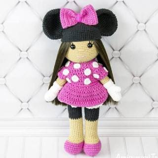 PATRON MUÑECA MINNIE MOUSE AMIGURUMI 28563