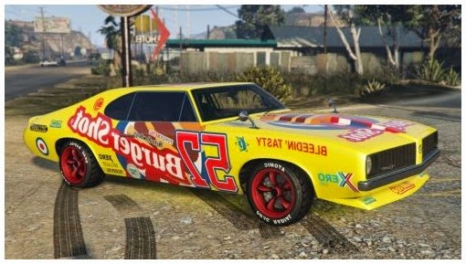 New Cars in GTA 5 - Classic Burger Shot Stallion