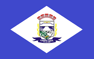 Bandeira de Campo Azul MG