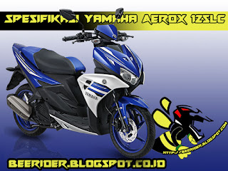 Spesifikasi Yamaha Aerox 125LC