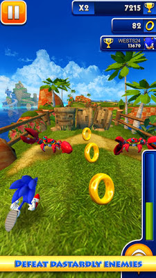 Sonic Dash 1.8.0 [Mod Money] APK Free Download Android App