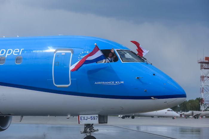  KLM z Wrocławia, KLM, linie lotnicze, KLM Wrocław Amsterdam, 