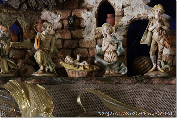 Fontanini Holy Family on Mantel