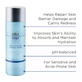 EltaMD Skin Recovery Essence Hydrating Toner for Face, Face Toner for Oily Skin and Sensitive Skin, Alcohol-Free Formula, Helps Detoxify and Hydrate Skin, pH Balanced, Oil Free, 7.3 oz Bottle