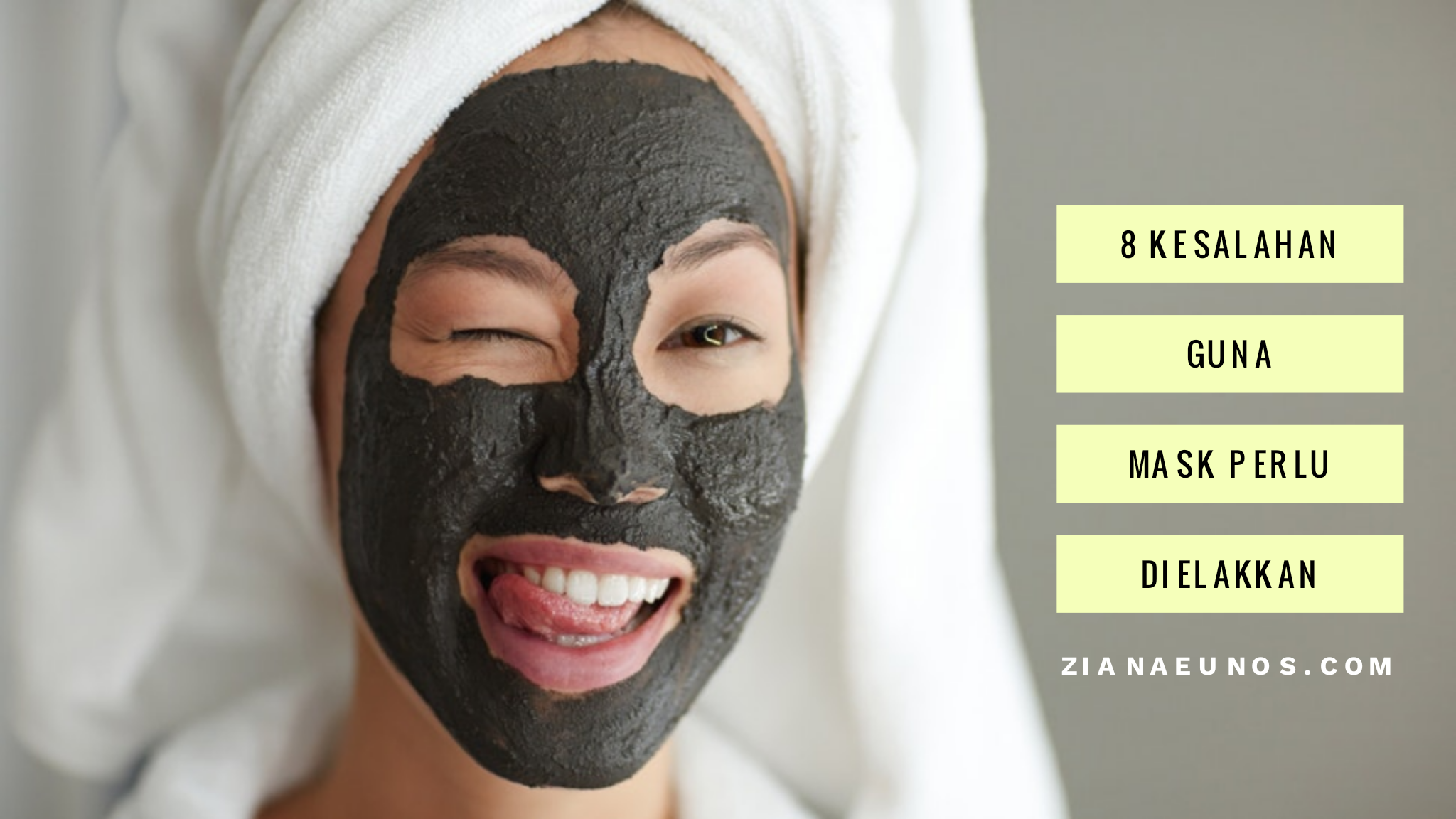 kesalahan menggunakan clay mask