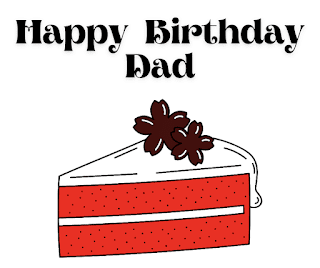 happy birthday daddy cake images for Facebook