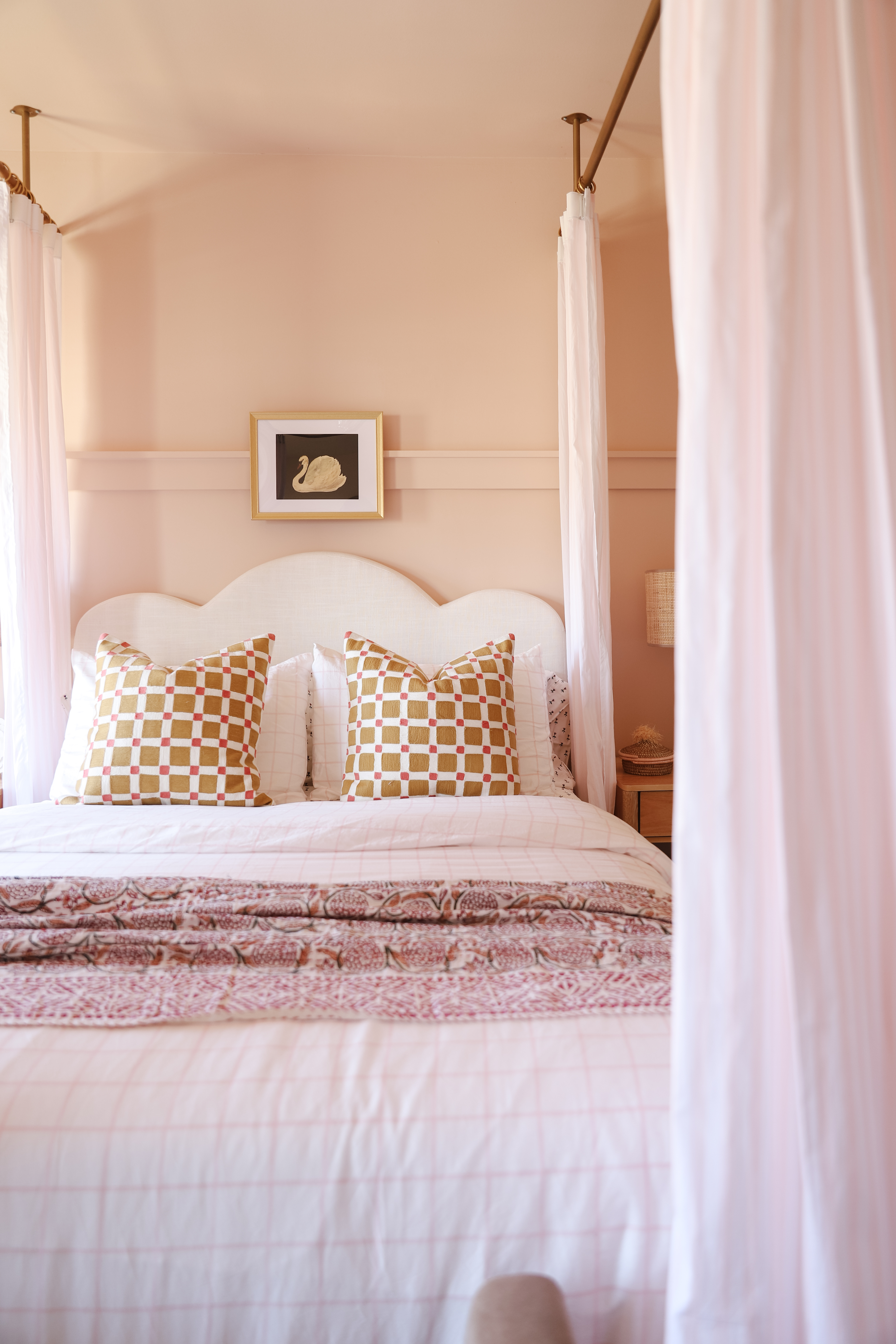 Nadia's Peachy Pink Room Fit for a Preteen