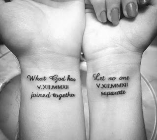 Husband And Wife Tattoos