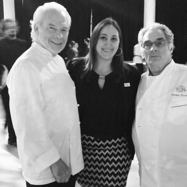 Chefs Jean-Marie Lacroix with Chef Georges Perrier