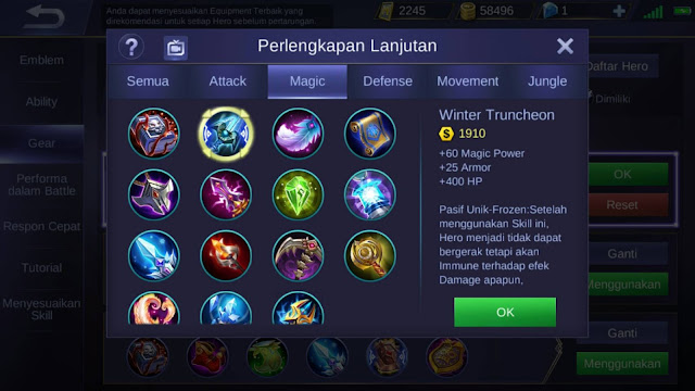 Item Mobile Legends