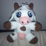 patron gratis vaca amigurumi | free pattern amigurumi cow 