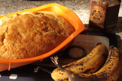 eggless banana loaf @owlprintpanda.blogspot.co.uk