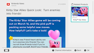 Kirby Star Allies Friend Heart ability Nintendo Switch news
