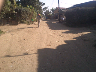 Sekei Primary School road