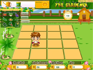 เกมส์ปลูกผัก เกมส์ดูแลสวนกำจัดแมลง the gardener deluxe