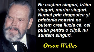Gândul zilei: 10 octombrie - Orson Welles