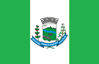 Bandeira de Serra da Saudade MG