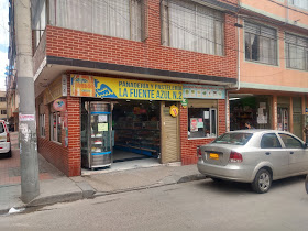 La Fuente Azul N.2 panadería in Barrio Santandercito, Bogotá, Colombia, where Wrong Way found a razor blade in his Hawaiian bread.