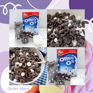 Oreo’s Cereal ซีเรียลเกาหลี รสโอริโอ้ผสมมาร์ชแมลโล่ OHO999