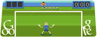 FUTEBOL DOODLE GOOGLE INTERATIVO JOGOS OLIMPICOS LONDON 2012 - SOCCER FOOTBALL