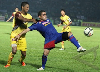 RD : Serangan Arema lebih keren dari Sriwijaya