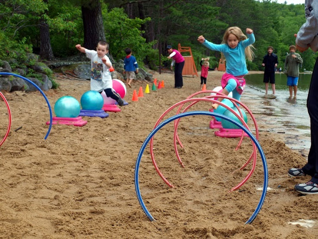 Hula-Hoop-Tunnel