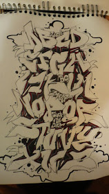 Graffiti Alphabet, Graffiti Letters,Abecedario Graffiti