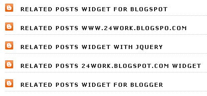 Related Posts Widget