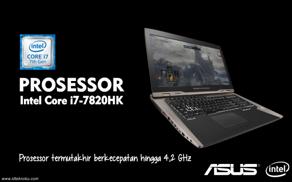 ASUS ROG GX800, Notebook Gaming Spek “Dewa” Pertama di Dunia