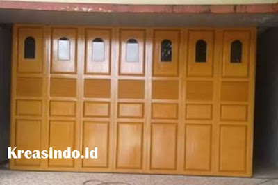 Model Pintu  Lipat  Besi  Cat  Semprot Tanpa Rel Harga Bersaing