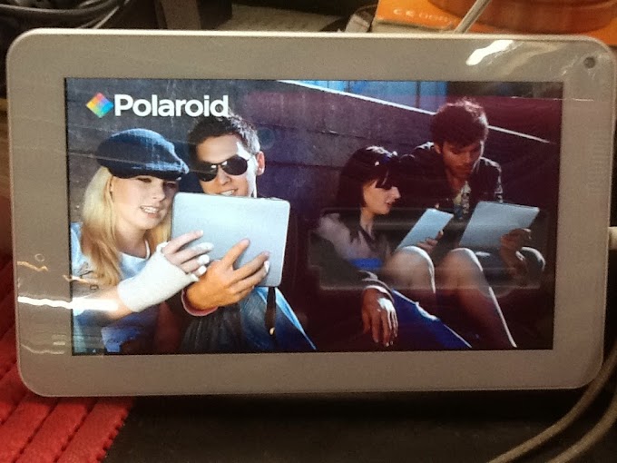 Polaroid Tablet Flashing