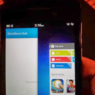 Google Play Strore pada Blackberry 10