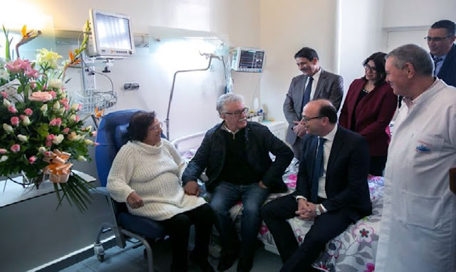 رئيس الحكومة يزور راضية النصراوي بمناسبة اليوم العالمي للمرأة