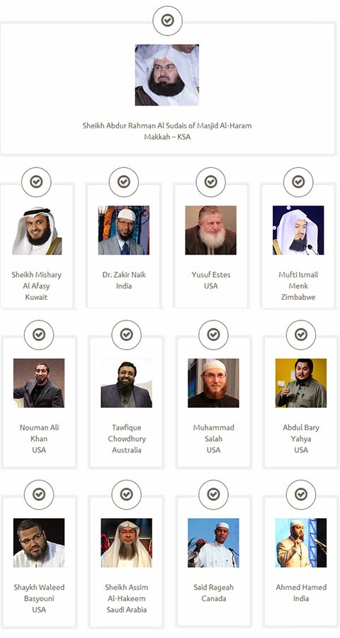 Dubai International Peace Convention - Speakers
