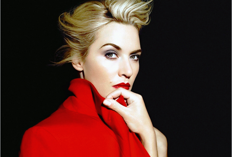 Kate Winslet Beautiful Bold in Red Photography