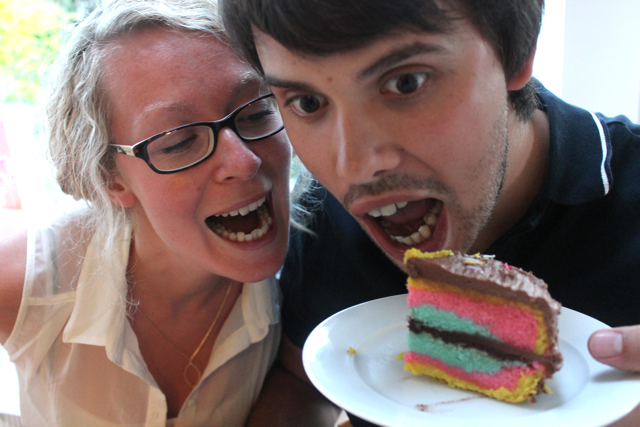 Rainbow Cake