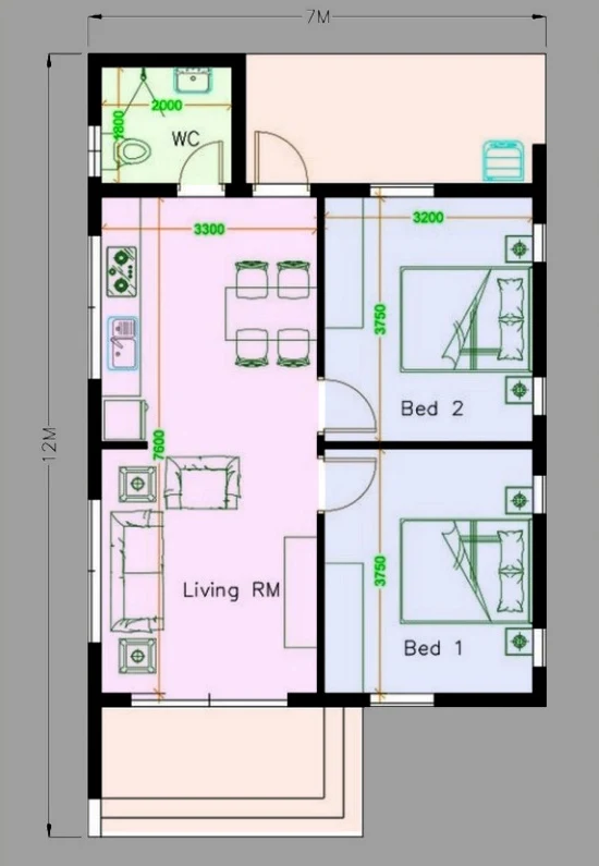 6 Desain rumah sederhana 2020 dengan bajet 100 jutaan