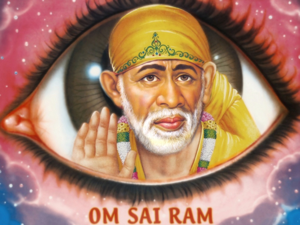 sai baba wallpaper on Shirdi Sai Baba Wallpapers   521 Entertainment World