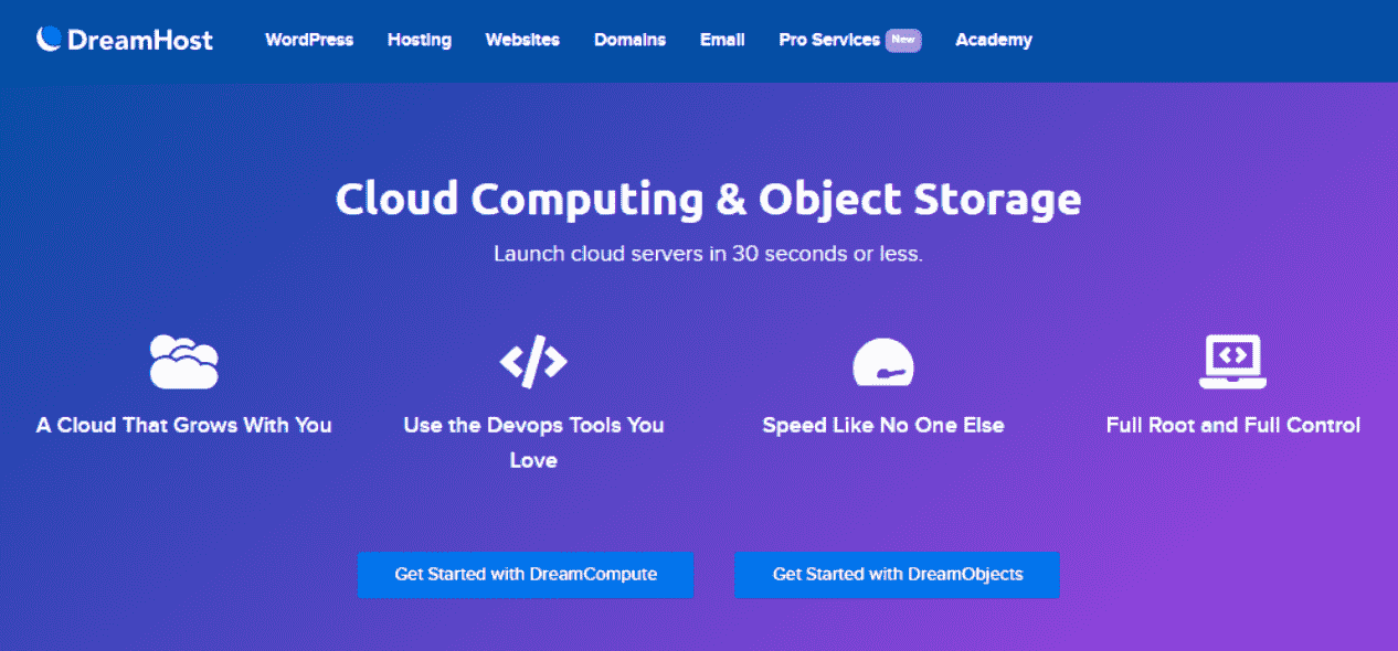 DreamHost Cloud Hosting