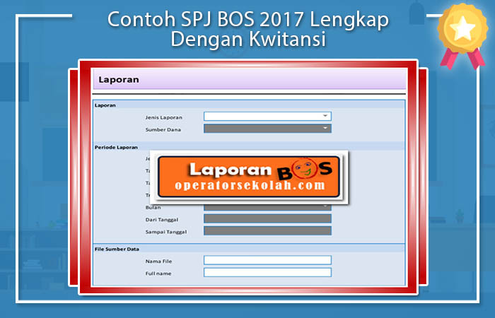 Contoh Laporan BOS 2017