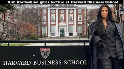 Kim Kardashian trolled online after giving lecture at Harvard Business School