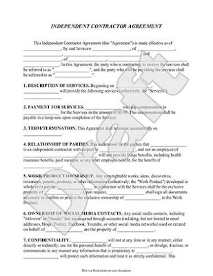  Contract agreement Form 02