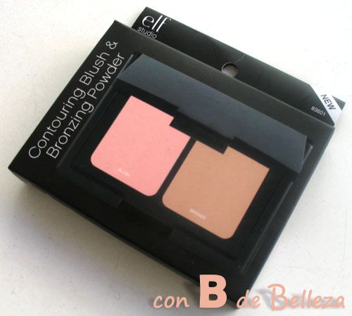 Contouring blush and bronzing powder